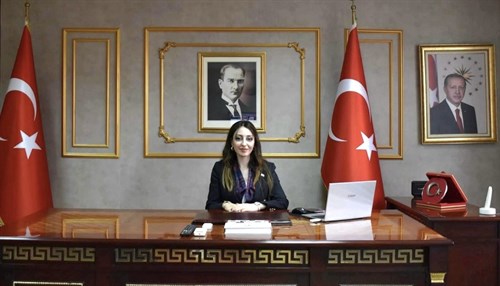Kaymakamımız Sayın Nesrin UYGUN' un 19 Mayıs Atatürk'ü Anma Gençlik ve Spor Bayramı  Mesajı;
